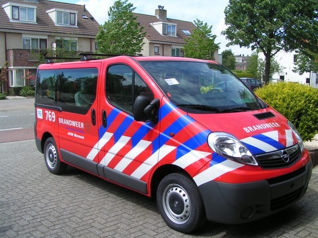 De nieuwe 769, een manschappenvoertuig.